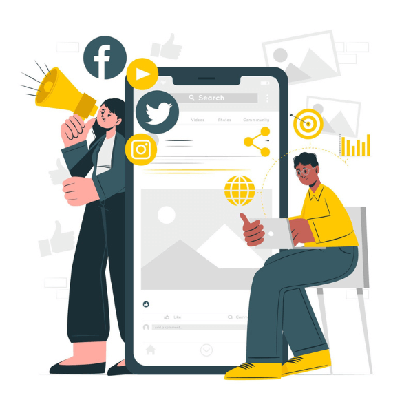 ادارة حسابات التواصل الاجتماعي السعودية