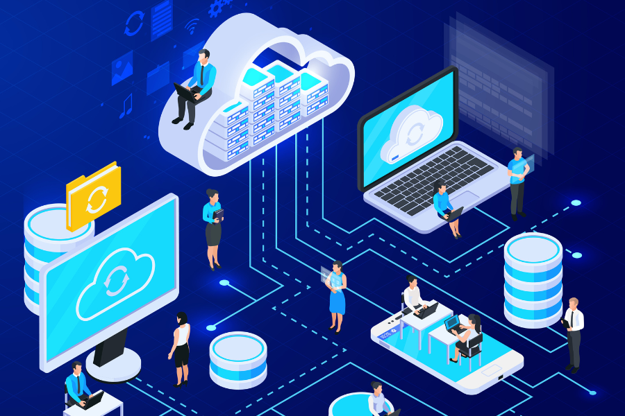 خدمات استضافة سحابية